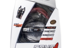 Комплект кабели за усилвател 50мм2 4Connect PKIT50G Stage2, 100% OFC